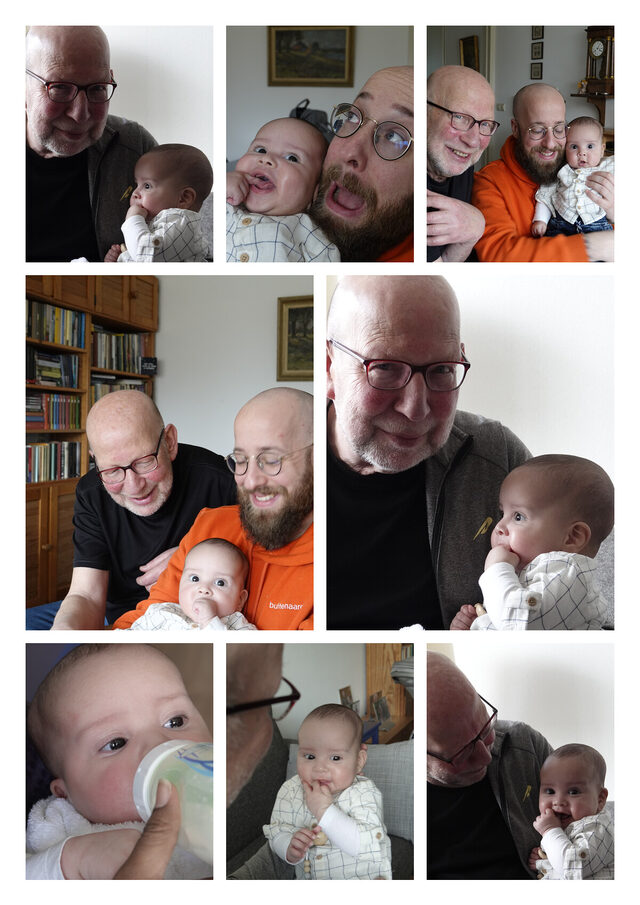 The Eight example poster — New baby